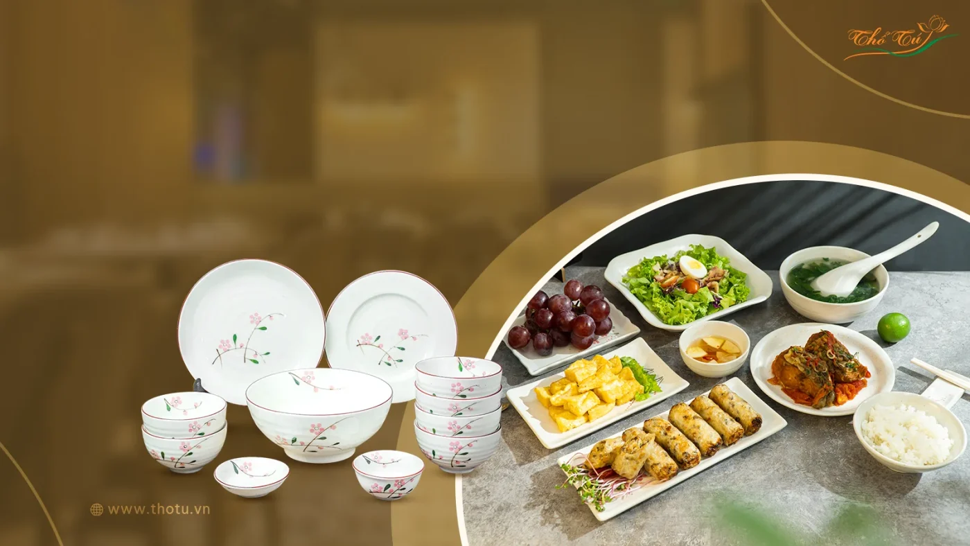 Bí quyết chọn bát đĩa gốm sứ cao cấp và chất lượng