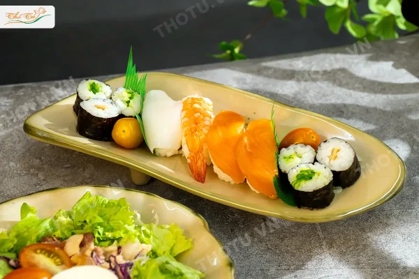 Đĩa Sushi phong cách Nhật Bản