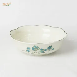 Bát Tô lượn sen xanh Bát Tràng