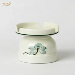 Gạt tàn sen xanh Bát Tràng