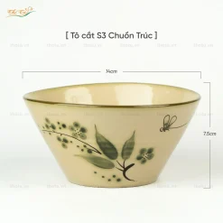 Tô Cắt Chuồn Trúc Bát Tràng