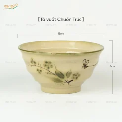 Tô Vuốt Chuồn Trúc Bát Tràng
