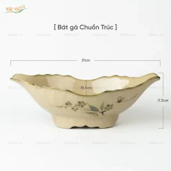 Bát gà chuồn trúc