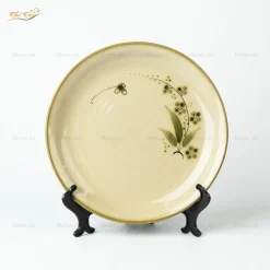 Đĩa Tròn Chuồn Trúc Bát Tràng 