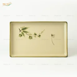 Khay Chữ Nhật Chuồn Trúc