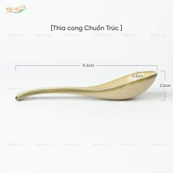 Thìa thẳng/ thìa cong chuồn trúc