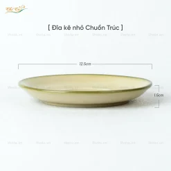 Đĩa kê capu chuồn trúc