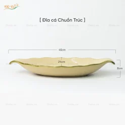 Đĩa cá chuồn trúc