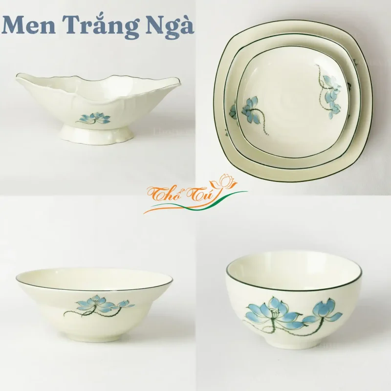 Bát đĩa Thổ Tú
