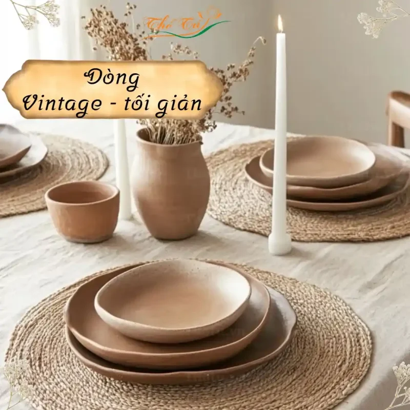 Bát đĩa Thổ Tú