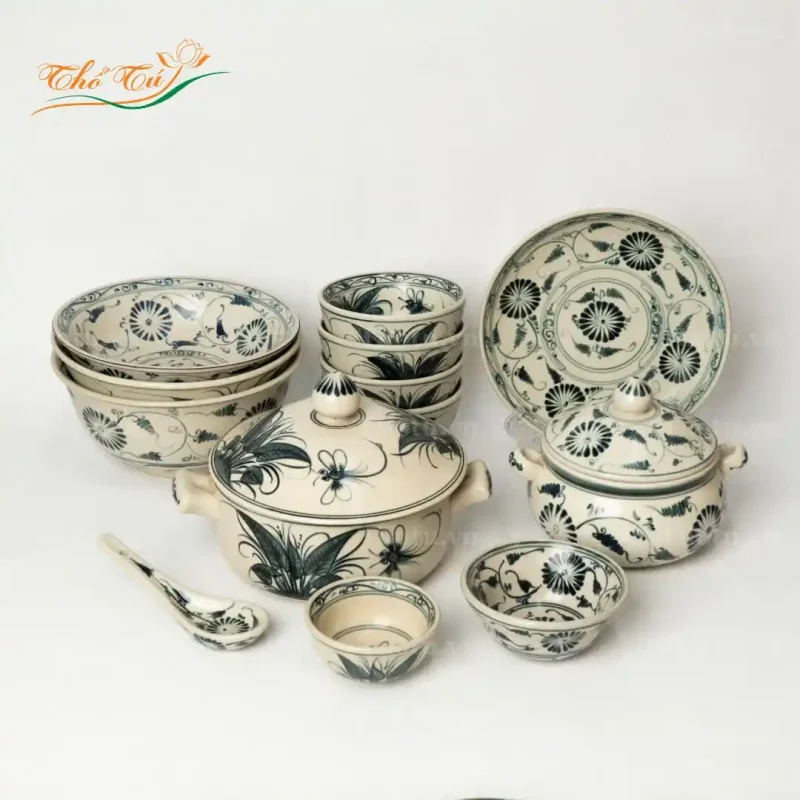 Bát đĩa Thổ Tú