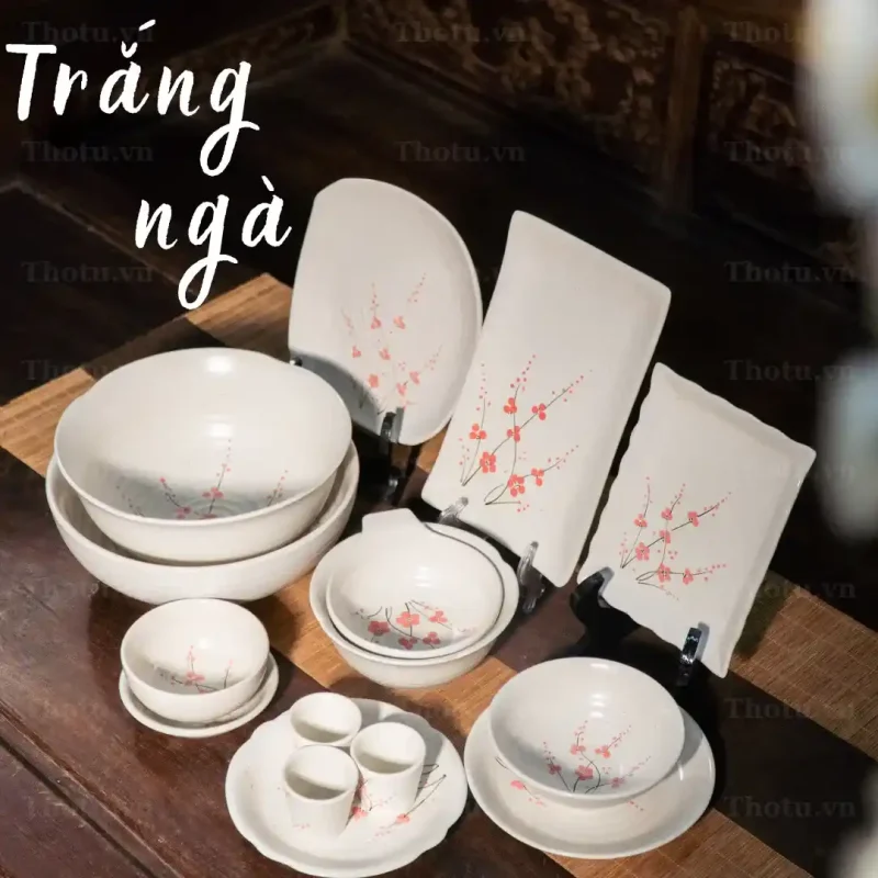 Bát đĩa Thổ Tú