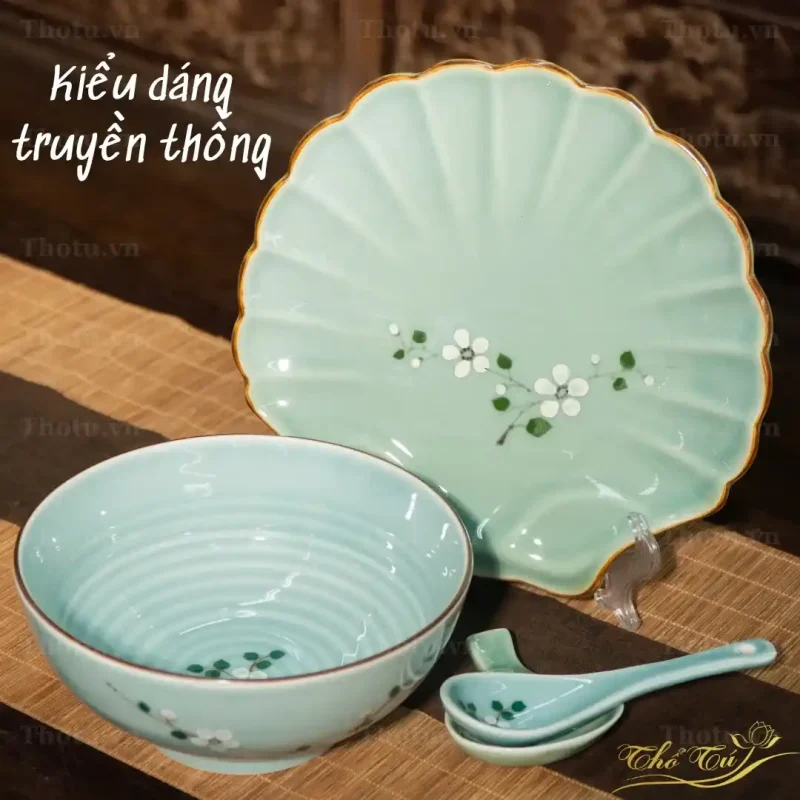 Bát đĩa Thổ Tú