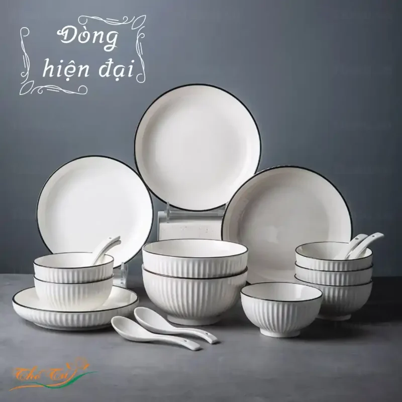 Bát đĩa Thổ Tú