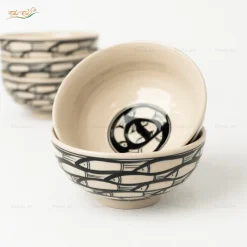 Bát Cơm Men Trắng Cá Đàn