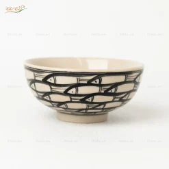 Bát Cơm Men Trắng Cá Đàn