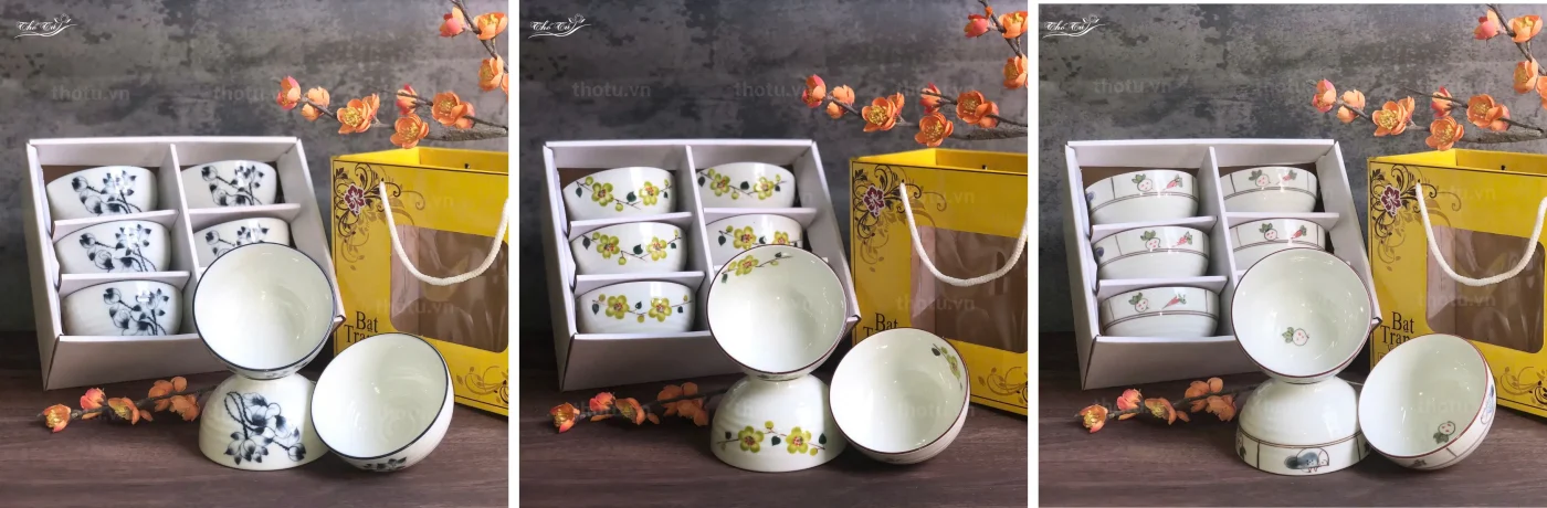 Bát đĩa Thổ Tú