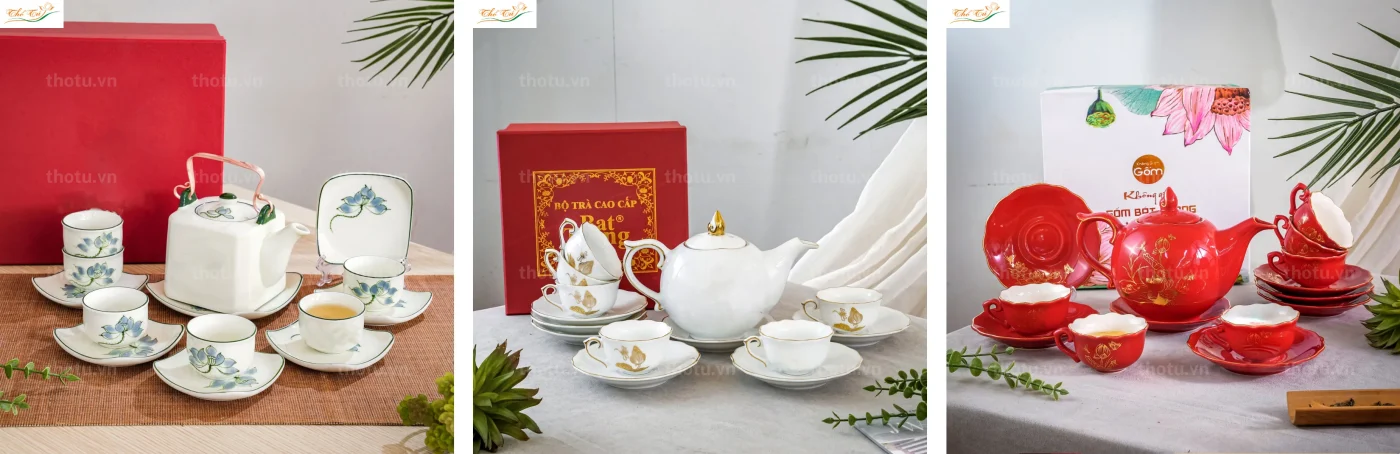 Bát đĩa Thổ Tú