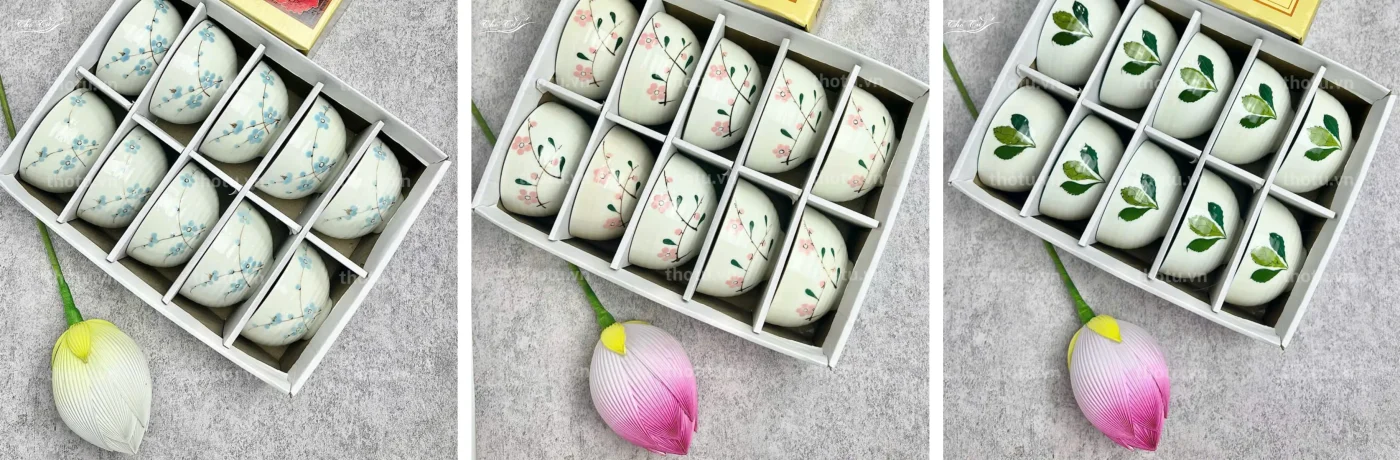 Bát đĩa Thổ Tú