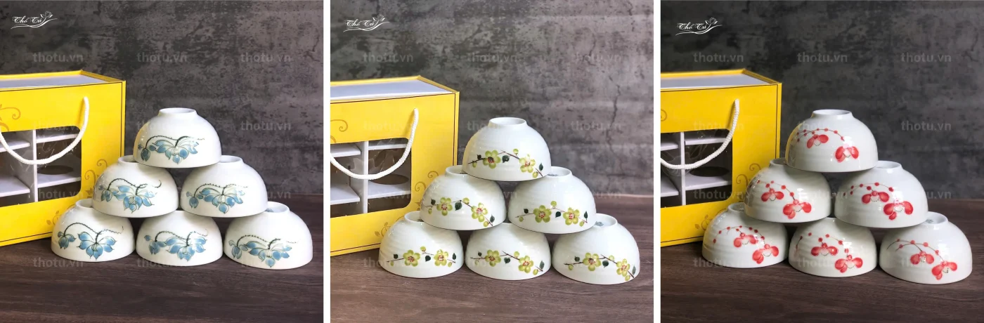 Bát đĩa Thổ Tú