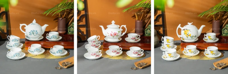 Các hoạ tiết nhã nhặn ngày Tết tạo nên vẻ sang trọng