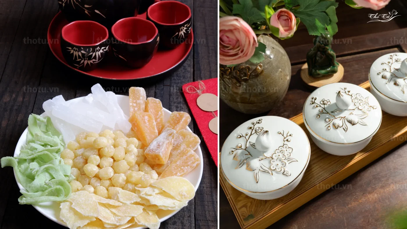 Bát đĩa Thổ Tú