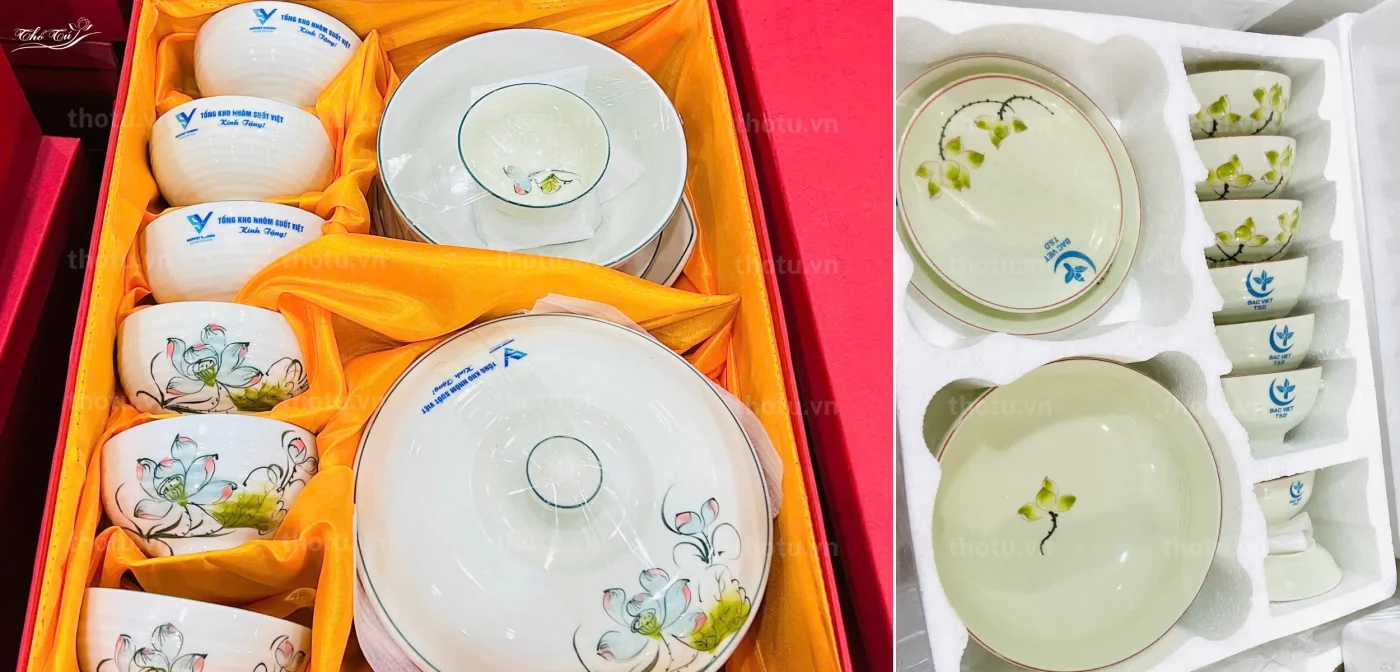 Bát đĩa Thổ Tú