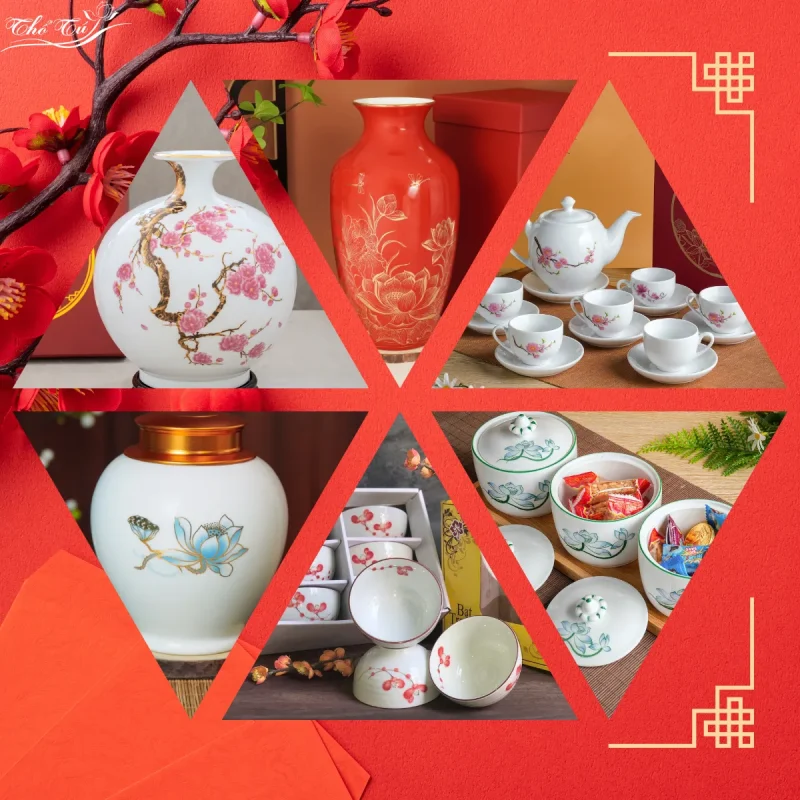 Bát đĩa Thổ Tú