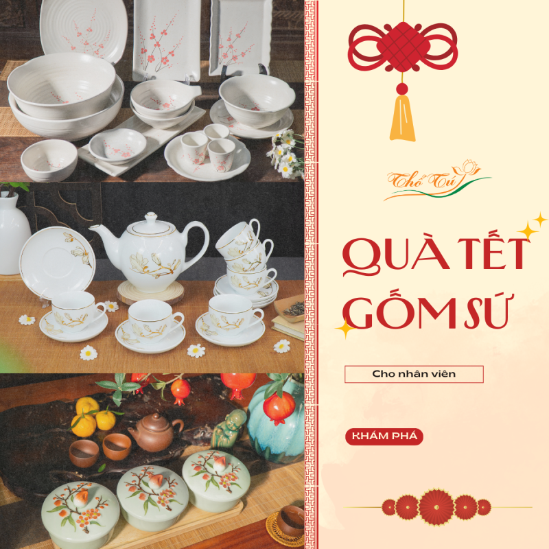 Bát đĩa Thổ Tú