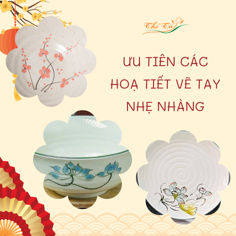 Bát đĩa Thổ Tú