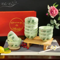 Bát đĩa quà tặng tinh tế