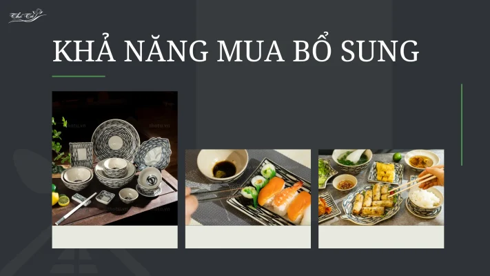 Có thể mua bổ sung những lần sau