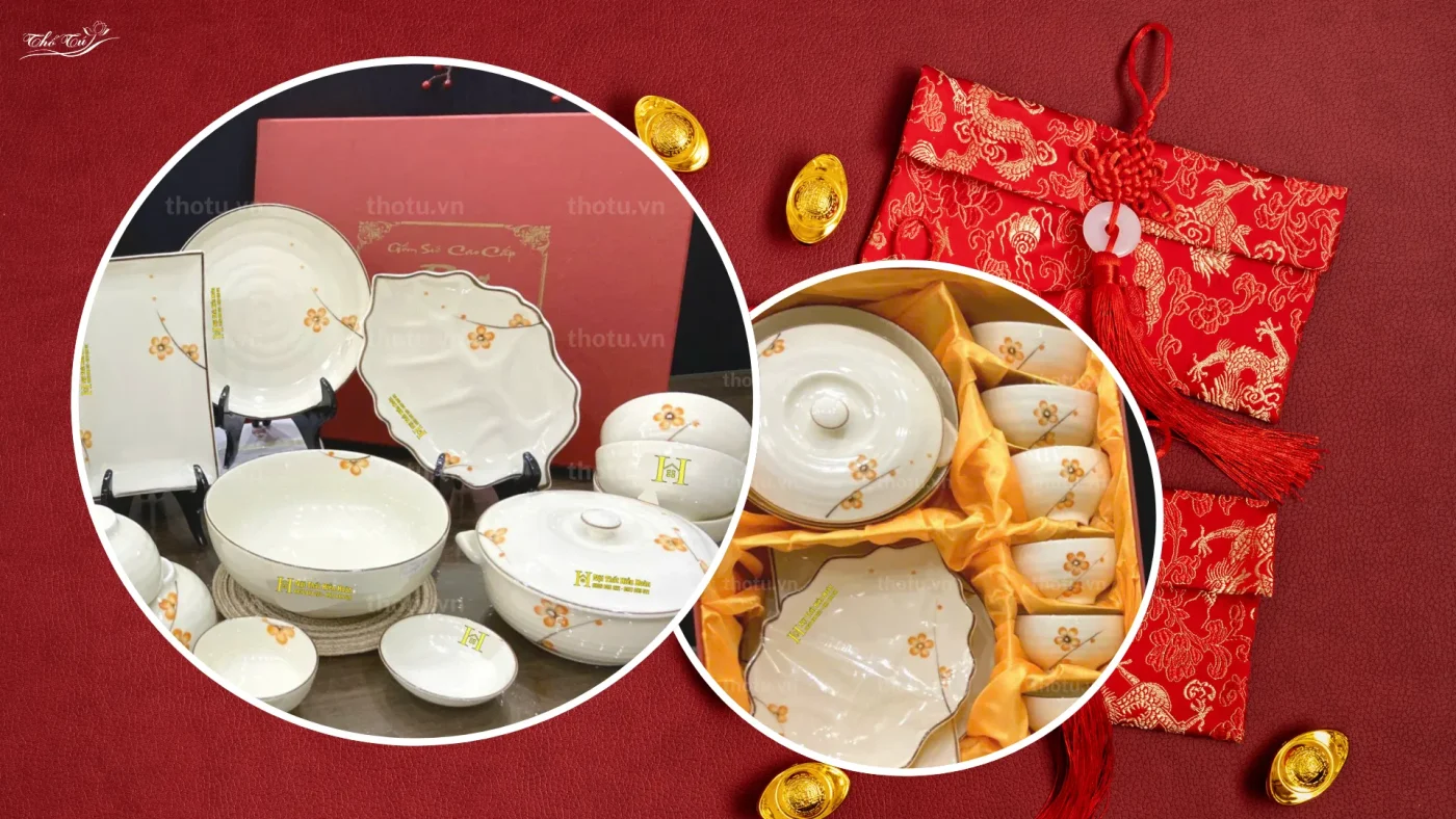 Bát đĩa Thổ Tú
