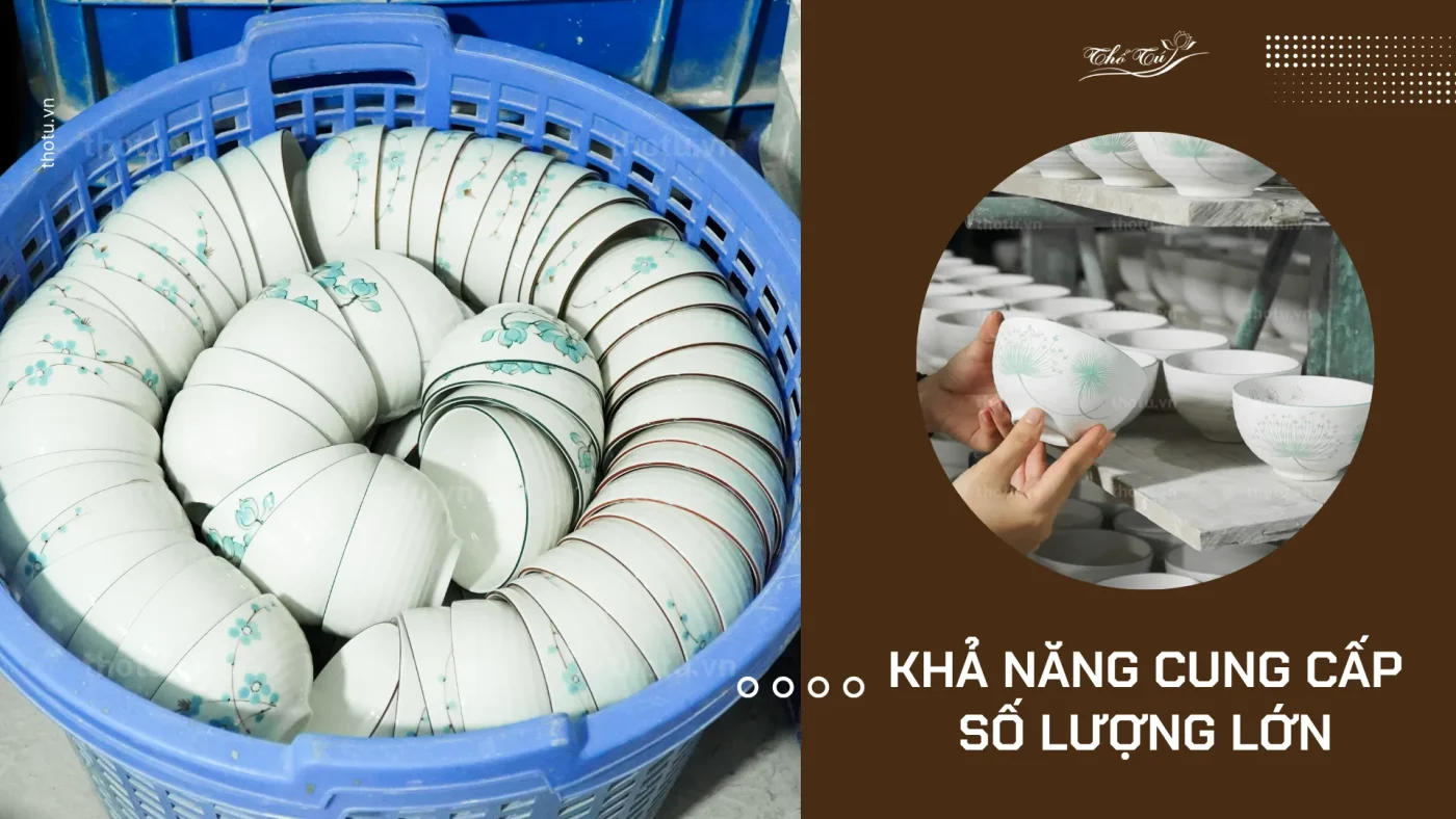 Bát đĩa Thổ Tú
