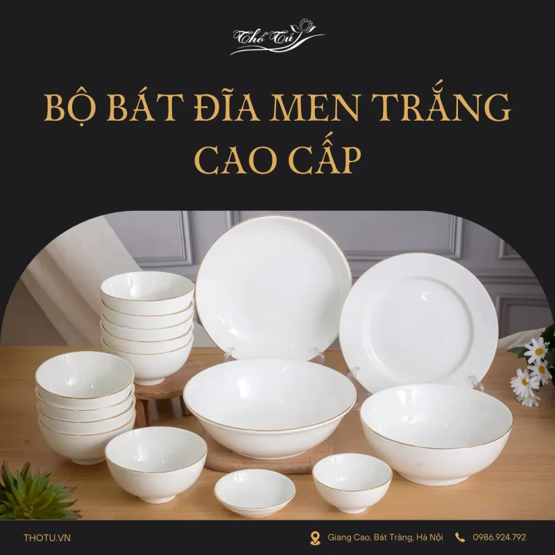 Bát đĩa Thổ Tú