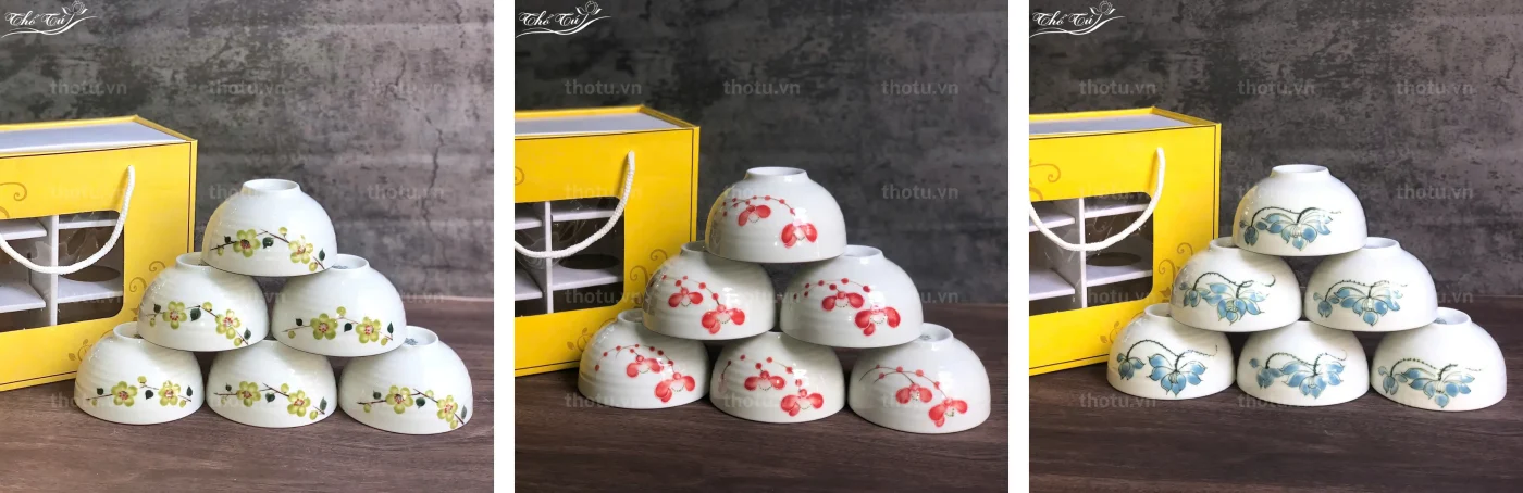 Bát đĩa Thổ Tú
