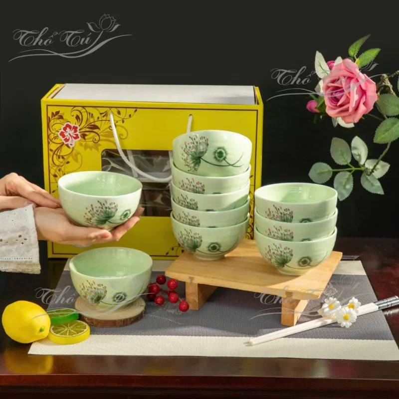 Bát đĩa Thổ Tú