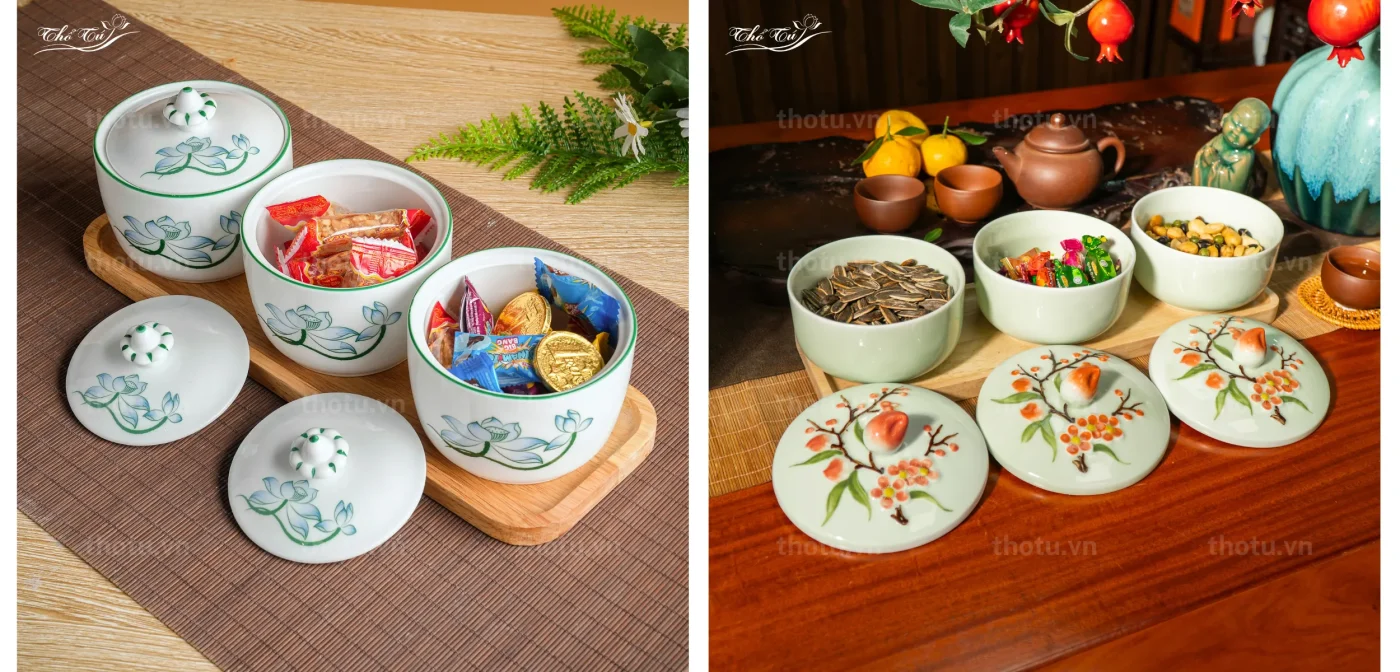 Bát đĩa Thổ Tú