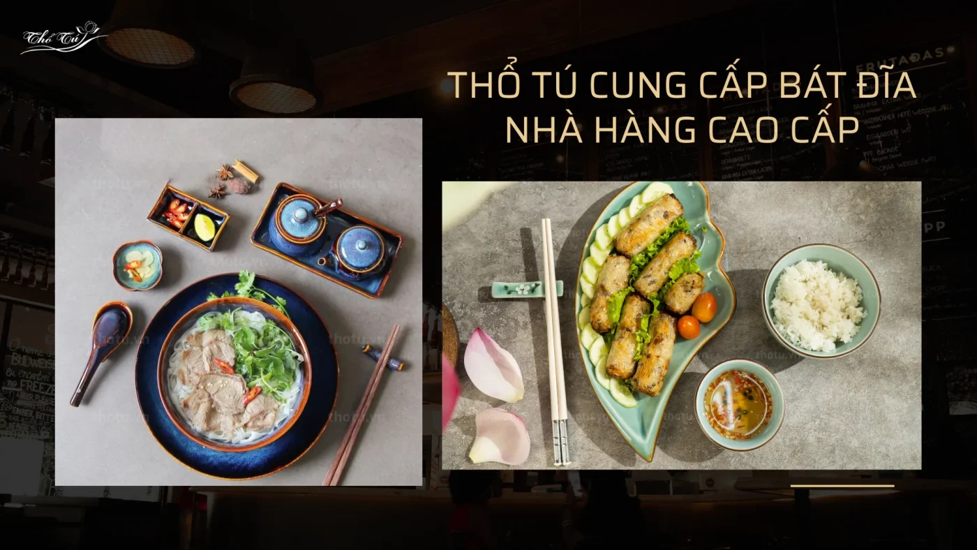 Bát đĩa Thổ Tú
