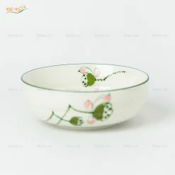 Tô Men Kem Đài Sen Bát Tràng