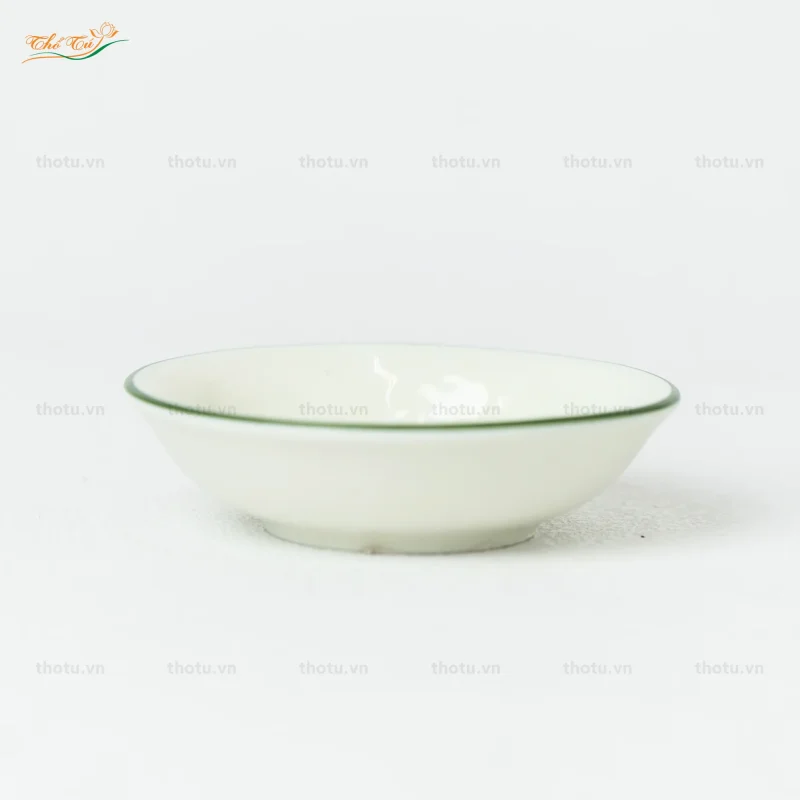 Gia Vị Tròn Men Kem Đài Sen Bát Tràng