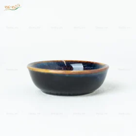 Gia vị tròn men hỏa biến xanh lam