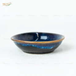 Gia vị tròn men hỏa biến xanh lam