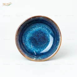 Gia vị tròn men hỏa biến xanh lam