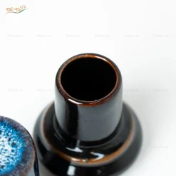 Ống tăm men hỏa biến xanh lam