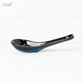 Thìa men hỏa biến xanh lam
