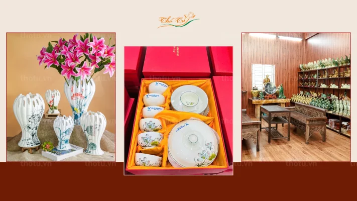 Các sản phẩm gốm sứ được sáng tạo để phù hợp với nhu cầu hiện đại