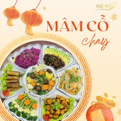 Cách bày mâm cỗ Tết chay