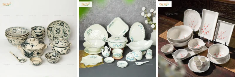 Bát đĩa Thổ Tú được loại bỏ tạp chất, an toàn tuyệt đối với người tiêu dùng