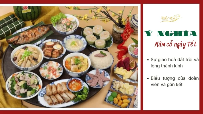 Ý nghĩa của mâm cỗ cúng ngày Tết